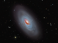 Galaktyka M64 - gwiezdna karuzela